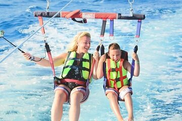 Nusa Dua Parasailing, Jetsky and Uluwatu Sunset Kecak Fire Dance