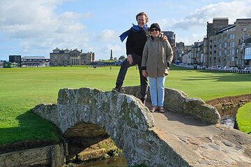 Glasgow: Privately Guided St Andrews Day Tour in Luxury Minivan