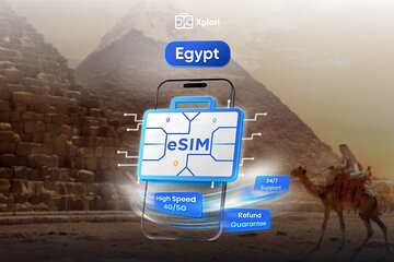 Egypt eSim (3 to 30 Days. Up to 10GB of Data)
