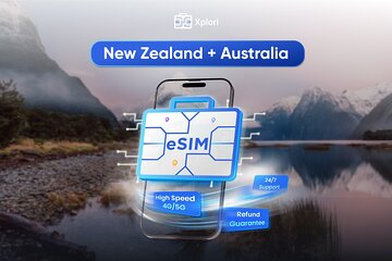 Australia and New Zealand eSIM (3 to 30 days. Up to 45GB)