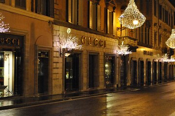 Shopping in Rome: Private Golf Cart Tour