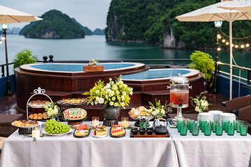 The BEST Halong Bay 5 Star - Pamela Day Cruise from the Habour