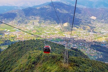 Kathmandu to Chandragiri Cable Car and Swayambhunath Private Tour