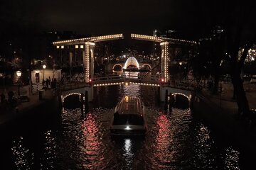 Discover illuminated Amsterdam with Light Festival Canal Cruise