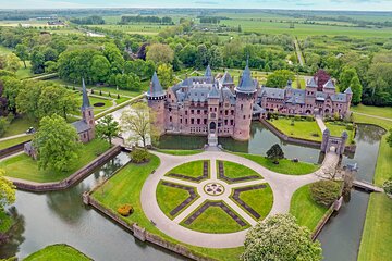 Private transfer: Amsterdam>Rotterdam, 2h stop at De Haar Castle