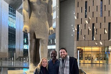 Tour to Giza pyramids, sphinx, and New grand Egyptian Museum GEM