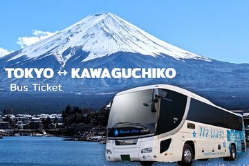 Tokyo ⇔ Lake Kawaguchi Bus Tickets (One-way/Round-trip)