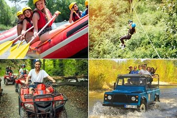 Köprülü Canyon : Combo Rafting Buggy & Quad & Jeep&Zipline 