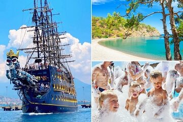 GONSTER : Luxury Pirate Boat Trip Lunch & Soft Drinks & Transfer