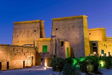 Sound and Light show at Philae Temple in Aswan