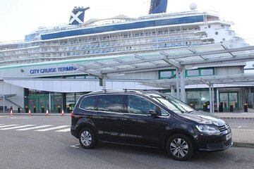 Private Transfer: Heathrow Airport to London to Southampton port