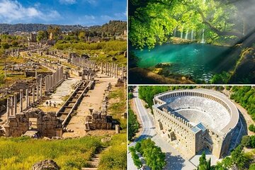 Perge Aspendos Kursunlu Waterfall Tour from SİDE , MANAVGAT