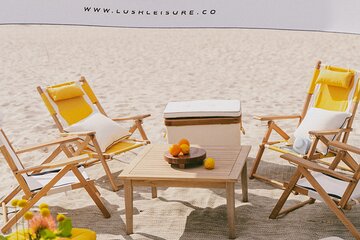 Riviera Suite Private Beach Lounge and Picnic Set Up 