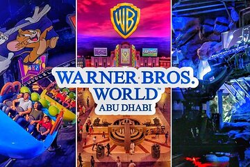 Warner Bros World Abu Dhabi Admission Tickets with Pick up