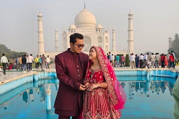 From Delhi: Same Day Taj Mahal & Agra Tour by Car -All Inclusive