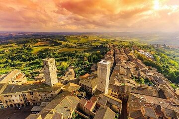 All In One San Gimignano Pisa and Siena Tour from Florence