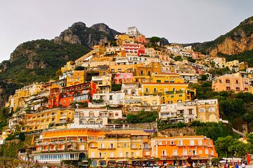 Golden evening in Positano