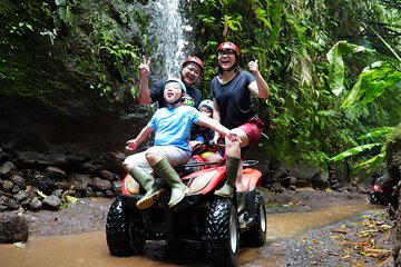 ATV Quad Bike Bali with Waterfalls, Tunnel & Gorilla Statue Track