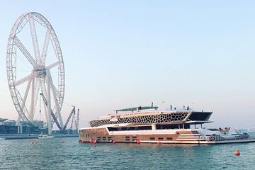 Lotus Mega Yacht Dubai - 3 H Luxury Dinner Cruise +Transfer (VIP)