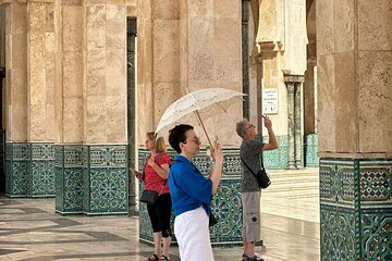 From Marrakech Casablanca Day Trip by Van