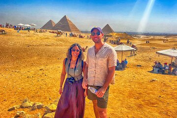 VIP Private Tour Giza Pyramids Sphinx ,Camel,Inside Pyramid