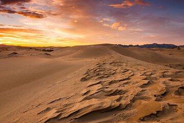 Private sunset trip in Wahiba Sands desert with dinner