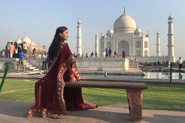 Jaipur to Taj Mahal Agra Day Tour with Sunrise or Sunset View