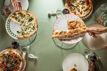 3-Hour Evening Vespa Sidecar Tour with Gourmet Pizza Tasting