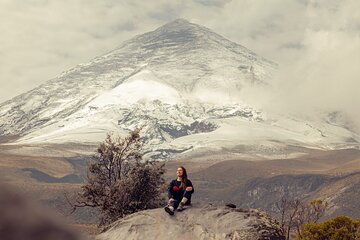 Tour to Cotopaxi: Start in Baños, end in Quito