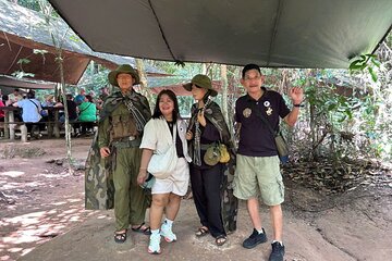 Cu Chi Tunnels Half Day Tour with Admission Included