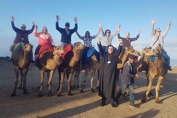 Tangier Luxury Tour Private Guide Plush Van and Camel Bliss