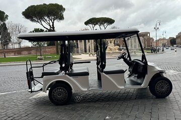 Explore Top Attractions with a Private Golf Cart Tour in Rome
