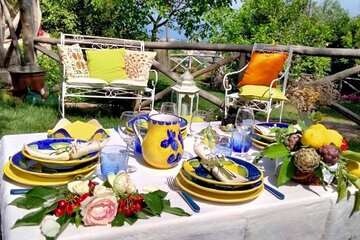 Semi-Private Cooking Class in a Sorrento Lemon Grove-Max 7 People