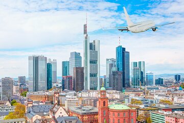 Private transfer from Amsterdam to Frankfurt, 2h Sightseeing Stop