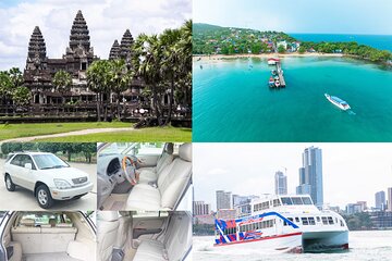 Siem Reap: To/from Koh Rong Island Car & Ferry Transport