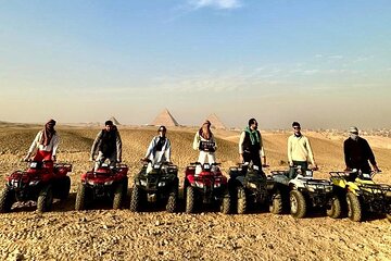 Private Pyramids of Giza&ATV&DinnerCruise&Shopping&Lunch for Free