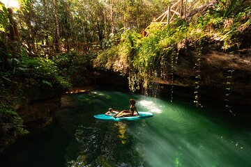 Small-Group 3 Hidden Cenotes Adventure with Tequila Tasting