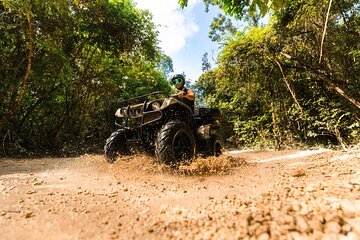 ATV, Ziplines & Cenote with Transportation & Insurance Included