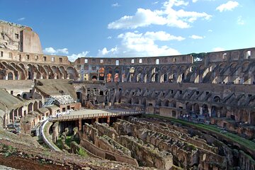  Passes Forum Palatine Colosseum /Arena with City Map