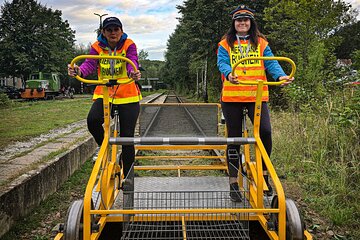 Railway Handcar Tour with Optional Vineyard Visit