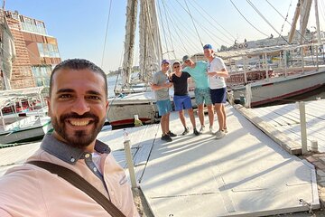 Private Traditional Felucca boat Ride on the Nile River in Cairo