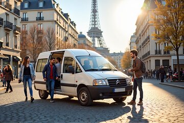 Explore Paris in a Vintage Van 