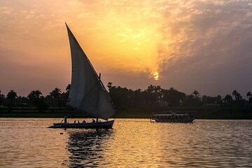 Private Sunset Felucca Sailing in Aswan