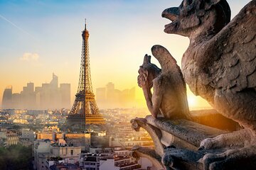Private transfer from Brussels to Paris, 2h Sightseeing stop