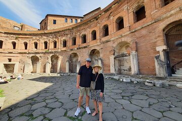 Trajan's Markets and Imperial Forums Private Tour with PhD Guide