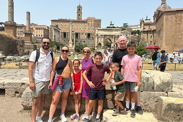 Kid Friendly Guided Tour of Rome Colosseum & Forums