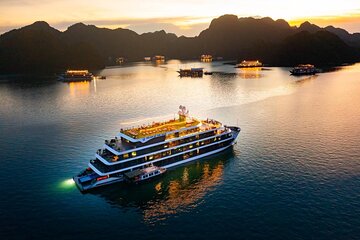 Hanoi 2 Day Ha Long and Lan Ha Bay Velar Cruise with Balcony