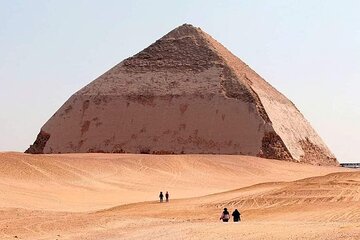 Saqqara Step Pyramid Bent Pyramid and the Red Pyramid in Dahshur