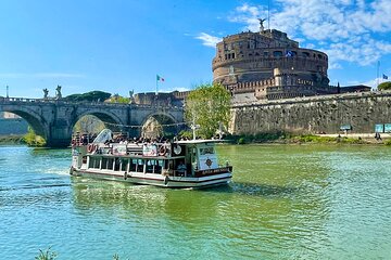 Rome Colosseum Self Audoguided Tour and Tiber River Boat Ride