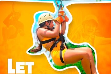 Tickets to zip line in Punta Cana 